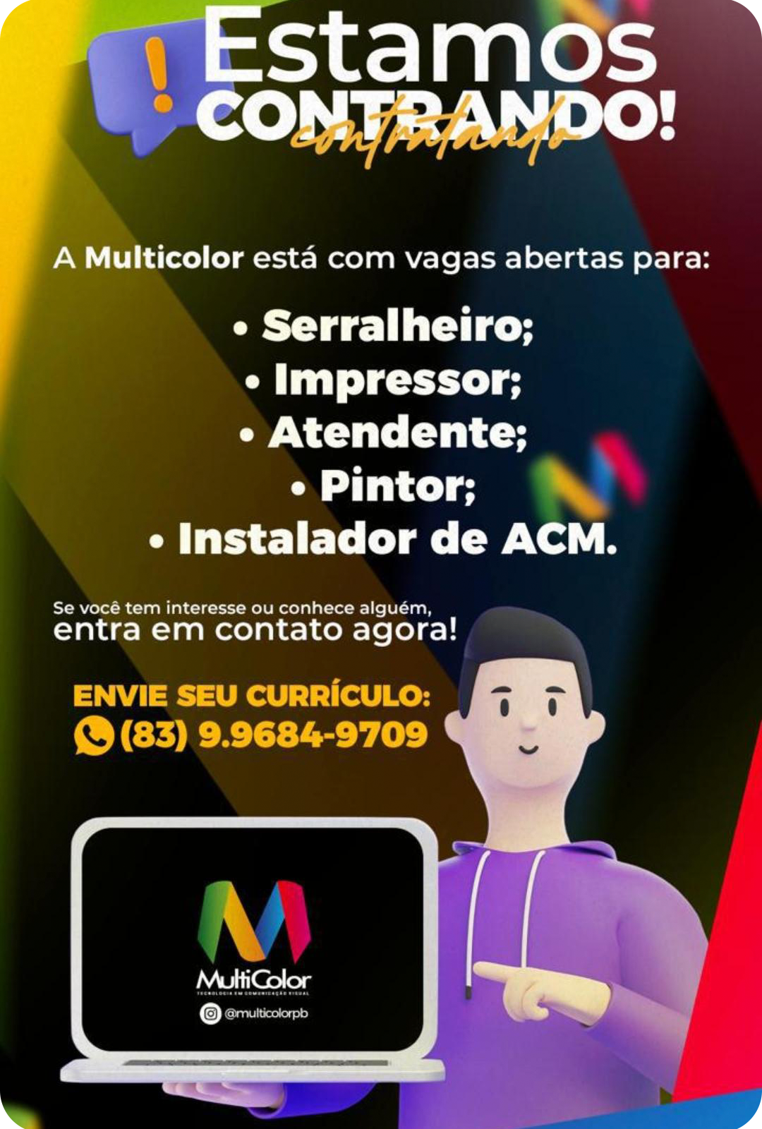 Contratando Multicolor